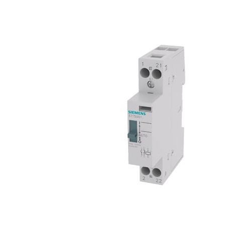 5TT5001-6 SIEMENS Contactor INSTA 0/1 automático con 1 contacto NA y 1 NC, Contacto para AC 230V, 400V 20 A ..