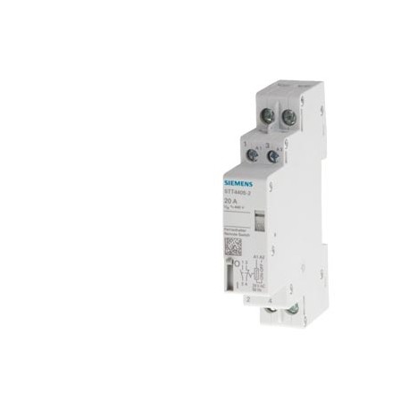 5TT4407-2 SIEMENS Remote control switch Contact for 20 A Voltage 24 V AC 1 change-over contact