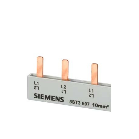 5ST3637 SIEMENS Pin busbar, 16 mm2 connection: 3x 2-phase touch-safe
