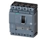 3VA2063-8HL46-0AA0 SIEMENS circuit breaker 3VA2 IEC frame 100 breaking capacity class L Icu 150kA @ 415V 4-p..