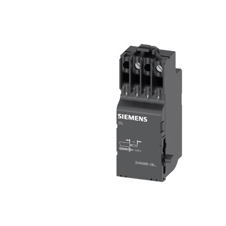 3VA9988-0BL31 SIEMENS SHUNT TRIP LEFT 48-60 V AC 50/60 HZ / DC ACCESSORY FOR 3VA1 and 3VA20 up to 3VA25