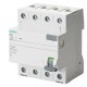 5SV4347-0KL SIEMENS interruptor diferencial, 4 polos, Tipo AC, Entrada: 80 A, 30 mA, Un AC: 400 V, N izquier..