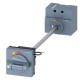 3VA9157-0FK23 SIEMENS door mounted rotary operator standard IEC IP65 with door interlock 24V DC lighting kit..