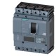 3VA2110-8JQ46-0AA0 SIEMENS circuit breaker 3VA2 IEC frame 160 breaking capacity class L Icu 150kA @ 415V 4-p..