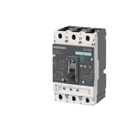 3VL2710-3LS33-0AA0 SIEMENS Interruptor automático VL160L capacidad de maniobra muy alta Icu 100kA, 415V AC 3..