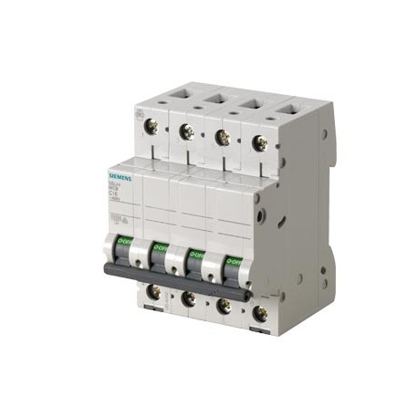 5SL4413-7 SIEMENS Automático magnetotérmico 400V 10kA, 4 polos, C, 13A