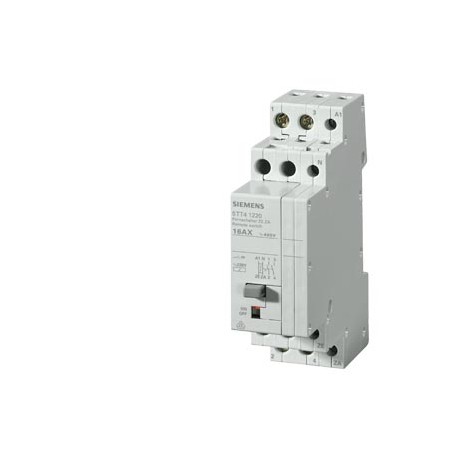5TT4122-2 SIEMENS Fernschalter mit 2 Schließern, mit zentral Ein-aus Funktion Kontakt für AC 230V, 400V 16A ..
