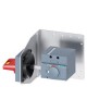 3VA9157-0PK57 SIEMENS side wall mounted rot. operator emergency-stop IEC IP65 with mounting bracket 24V DC l..