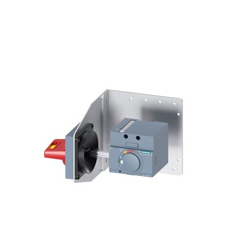 3VA9157-0PK57 SIEMENS side wall mounted rot. operator emergency-stop IEC IP65 with mounting bracket 24V DC l..