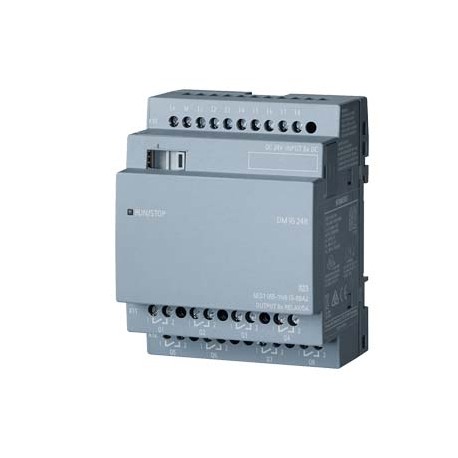 6ED1055-1NB10-0BA2 SIEMENS LOGO! DM16 24R expansion module..