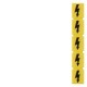 8WH9065-5AA06 SIEMENS targhetta identificativa, con simbolo di fulmine, verticale, larghezza del morsetto: 1..
