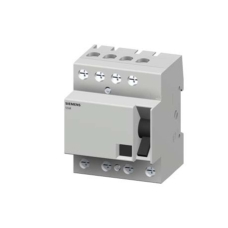 5SM3747-5 SIEMENS Interruptor diferencial, à4pôles , type B, selectivo, In: 80 A, 500 mA, Un AC: 400 V