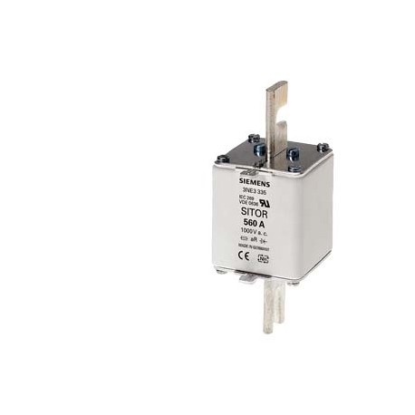 3NE1448-3 SIEMENS SITOR fuse link, with slotted blade contacts, NH3, In: 850 A, gR, Un AC: 690 V, Un DC: 440..