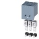 3VA9153-0JC12 SIEMENS wire connector large with control wire voltage tap-off 3 units accessory for: plug-in/..