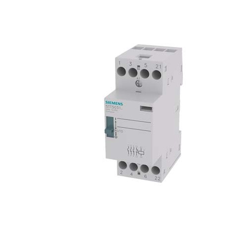 5TT5031-8 SIEMENS contattore INSTA 0/1-automatico con 3 contatti NO e 1NC contatto per AC 230V, 400V 25A com..
