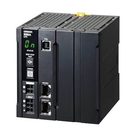 S8BA-24D24D360LF 668096 BU 1266R OMRON UPS DC/DC control cabinet with  battery built-in 15A/360W