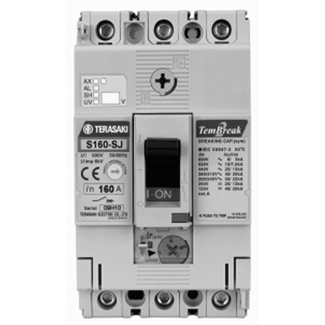 597022 TERASAKI Interruptor electrónico S160-SJ 80A 4P FC