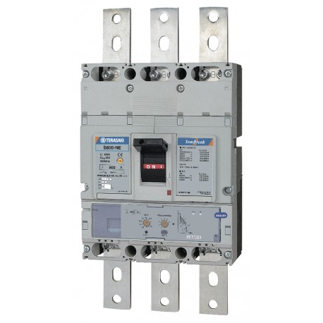 491801 TERASAKI Interruptor electrónico L800-NE AP 4P 800A FC MCCB LCD 200kA con LCD