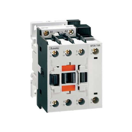 BF38T4A04860 LOVATO FOUR-POLE CONTACTOR, IEC OPERATING CURRENT ITH (AC1) 56A, AC COIL 60HZ, 48VAC