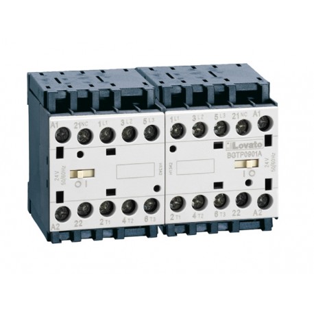 11BGTP0901A12060 LOVATO Contacteurs-inverseurs source, Avec condamnation intégrée et raccordement picots à l..