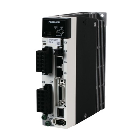 MADLT15NF PANASONIC Servo driveMINAS A6N com um RTEX interface, com função de segurança STO, 200W, 1/3x200V
