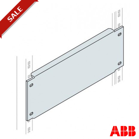 EG0419 ABB BLIND GALVAN.PANEL RACK RAL 7035 4 HE