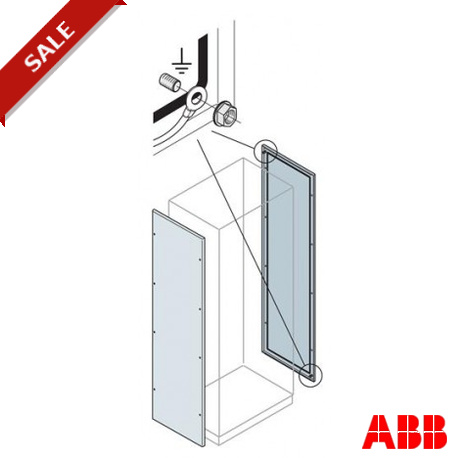 EL1460K - ABB - IS2 PANEL LATERAL 1400X600, 2UD. RAL7035
