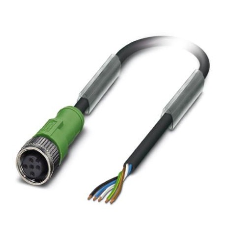 SAC-5P- 0,6-PUR/M12FS OBS 1560934 PHOENIX CONTACT Câbles pour capteurs/actionneurs