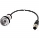 C22-DR-X-K10-P3 181616 EATON ELECTRIC Кнопка без пластины с фиксацией 1 замыкающий контакт с кабелем 0,5 м и..