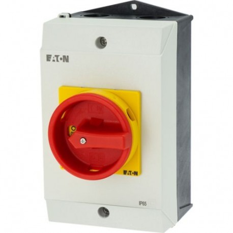 P1-25/I2H/MBS/SVB/HI11 182415 0001456531 EATON ELECTRIC Main switch, 3p+1S+1Ö,25A,Emergency-Stop function,lo..