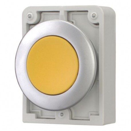M30C-FDR-Y 182946 EATON ELECTRIC Pushbuttons, Flat Front, flush, maintained, yellow, blank