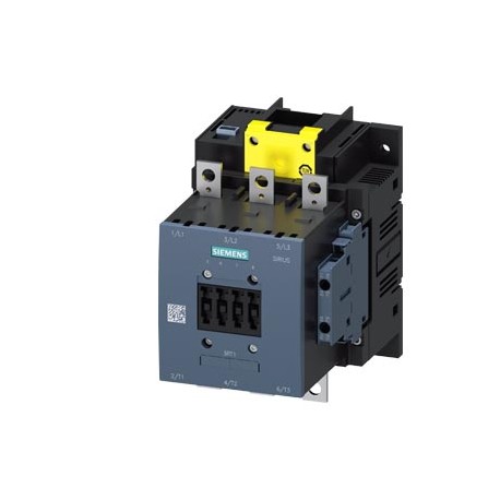 3RT1056-6SP36 SIEMENS Power contactor, AC-3 185 A, 90 kW / 400 V Coil AC 50/60 Hz and DC 200-277 V x (0.8-1...