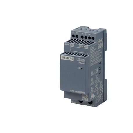 6EP3310-6SB00-0AY0 SIEMENS LOGO!POWER 5 V / 3 A Stabilized power supply input: 100-240 V AC output: 5 V DC /..