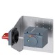 3VA9277-0PK55 SIEMENS side wall mounted rot. operator emergency-off IEC IP65 with mounting bracket accessory..