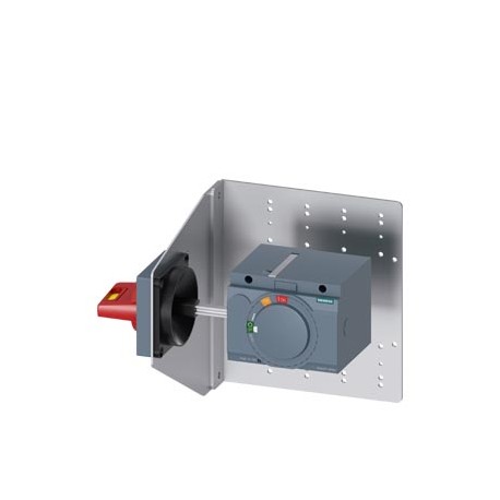 3VA9277-0PK55 SIEMENS side wall mounted rot. operator emergency-off IEC IP65 with mounting bracket accessory..