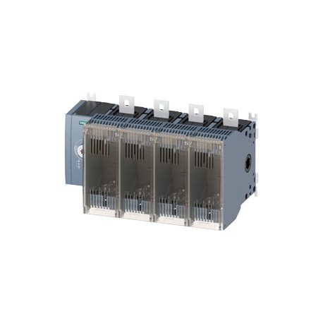 3KF4440-4LF11 SIEMENS Interruptor seccionador con fusible 400A, tam. 4, 4 polos para fusible NH tam. 1 y 2 A..