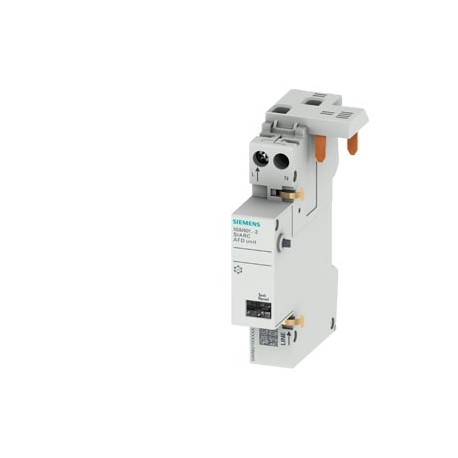 5SM6011-2 SIEMENS Bloque detector de arco eléctrico AFDD, 1-16 A 230 V para Aut.mag. o interr. dif./autom. m..