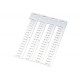 KMR 5/10-5...6 86401038 MURRPLASTIK Labelling KMR terminal block label 5 – 6 mm pitch strips