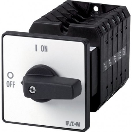 T5B-5-8346/Z 091872 EATON ELECTRIC On-Off switch, 10-pole, 63 A, 90 °, rear mounting