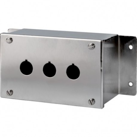 M22-I3M/SS 118460 M22-I3M-SS EATON ELECTRIC Surface mounting enclosure, stainless steel, 3 mounting locations