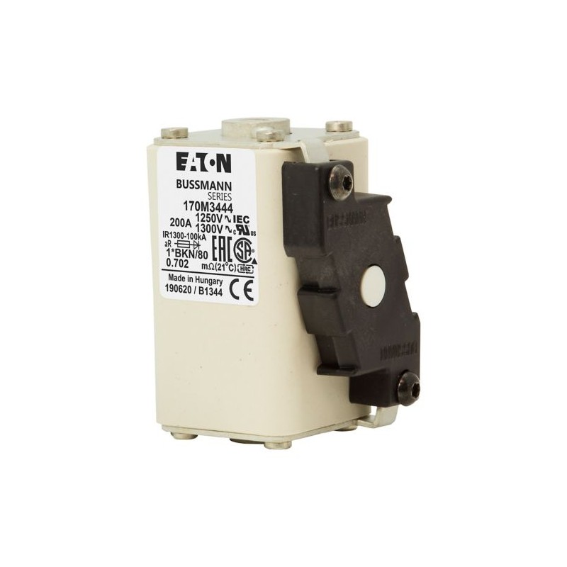 Fuse 0a 1250v 1 Bkn 80 Ar Cu 170m3444 Eaton Electric Fus