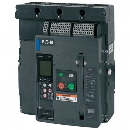 IZMX16H4-P12F-1 183455 4398069 EATON ELECTRIC Circuit-breaker, 4 pole, 1250 A, 66 kA, P measurement, IEC, Fi..