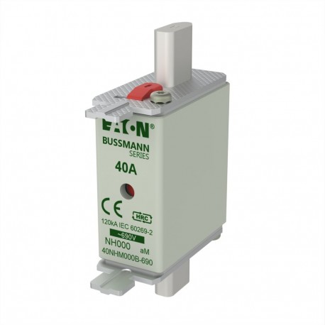 NH FUSE 40A 690V AM SIZE 000 40NHM000B-690 NH FUSE 40AMP 6..