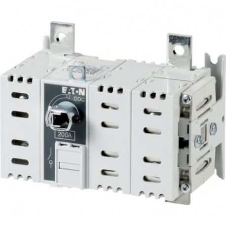 DDC-200/2-SK 6098937 EATON ELECTRIC DC switch disconnector, 200 A, 2 pole, 2 N/O, 2 N/C, Without rotary hand..