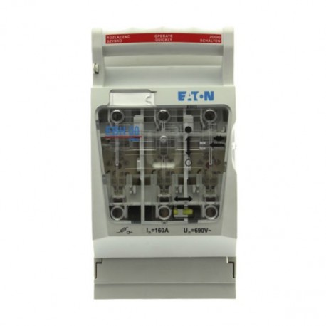 EBH00013TBM8 SIZE 000 HOR FSD 60MM BUS: M8 SCREWS EATON ELECTRIC Switch disconnector, low voltage, 160 A, AC..