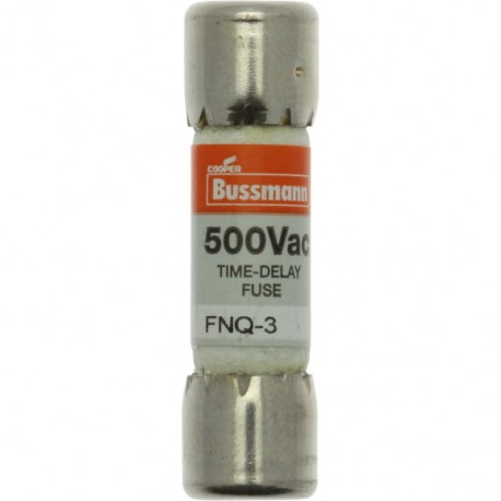 BUSS MIDGET FUSE FNQ-3 EATON ELECTRIC Cartridge Fuse, BT 3..