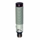FAI8/BP-0E MICRO DETECTORS Sensor fotoelétrico Axial difuso 1000 mm com ajuste, PNP NO+NC tampa de plástico ..