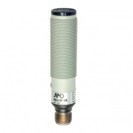 SS7/0N-0E MICRO DETECTORS Fotoelektrischer Sensor diffus 400 mm, NPN, L/D, Kunststoff-Anpassung-Stecker M12