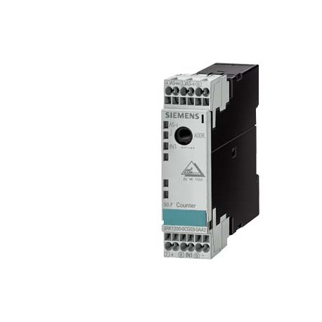 3RK1200-0CG03-0AA2 SIEMENS AS-Interface counter module S22.5, 1 DI, counter, IP20 1x 1 counter input, 90 mA,..