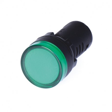 590.PLML2L220 SCAME PILOT LAMP Ø22mm 220V LED GREEN Electr..